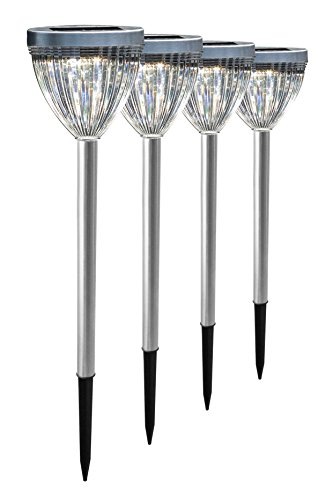 Stellar 1065 Solarleuchte Metalica Set 4 Stück