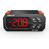 STC-1000 X Digitaler Temperaturregler -50 ℃ ~ 99 ℃ Alarm Thermostat Intelligent LED mit Sensor AC10 V-220 V