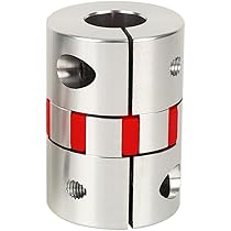 Accoppiatore Albero A Prugna 6.35mm X 10mm | Flessibile Per Motori CNC E Stampanti 3D - Foto 11