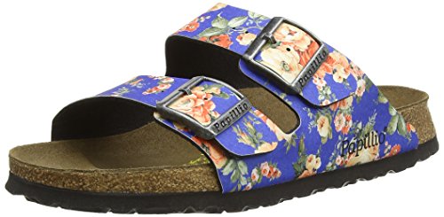 Papillio by Birkenstock Arizona, Women's Sandals, Rambling Rose/Blue, 5 UK (38 EU)
