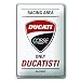 Produktbild Ducati 987699450 Metallschild Blechschild Dekoschild Schild Corse Racing Area