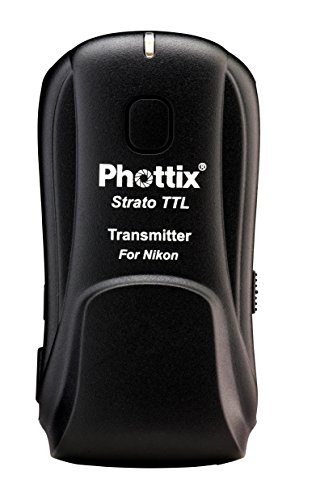 Phottix Strato TTL - Disparador inalámbrico Nikon, negro