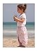 Cotton Toddler Harem Pants with Paisely Border 0