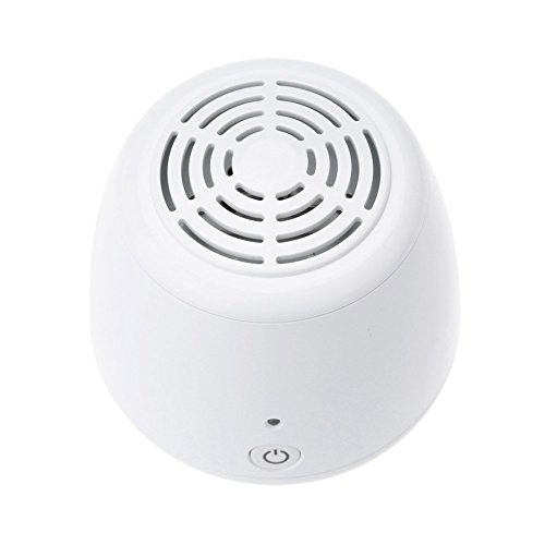 Mini Ozon Ionischer Luftreiniger, Ionisierer,Desinfektion Geruchskiller und Deodorizer für Kleiderschrank, Auto, Küche, Raucher, Bakterien und Gerüche beseitigen, per USB oder Batterien betreiben - 6