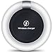 Produktbild Wireless Charger, Minkle Kabellos QI Ladegerät für Samsung Galaxy S7, S7 Edge, S6, S6 Edge, Note 5, Nexus 7 2nd Gen, Nexus 4/5/6, LG G2/G3 usw., Schwarz