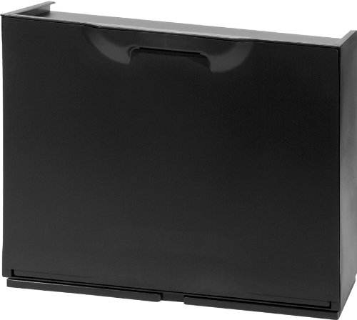 Preisvergleich Produktbild Art Plast U50 / 1N - Kunststoff-Schuhschrank, Schwarz / Weiß