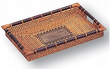 ORGBH Rectangle Rattan and Terra Cotta, Small