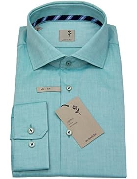 Seidensticker Herren Hemd Schwarze Rose Haikragen hellgrün 01.2431347 72