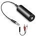 Produktbild Golvery Ground Loop Noise Isolator, Audio brummt zischendes Brummen Noise Filter Eliminator für Bluetooth Car Audio, Heim, PC-Stereo-System mit 3,5 mm oder RCA Aux Jack