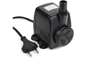 Weedness Grow Umwälzpumpe 400 Liter/Stunde - Hydro Pumpe Wasserpumpe Pflanze Gartenpumpe Schmutzwasserpumpe Poolpumpe Brunnenpumpe Tiefbrunnenpumpe Regenfasspumpe Saugpumpe