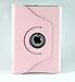 Attractive Quality Apple New Ipad Apple IPAD Air 2/ Ipad 6 (2014-15) 360 Degree rotation Pink Horizontal & Vertical View Leather Cover For Apple New Ipad Apple IPAD Air 2/ Ipad 6 (2014-15) by G4GADGET®