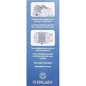 Epilady EPIFLEX Rechargeable Wet & Dry Waterproof Double Head Epilator BNIB - Image 4