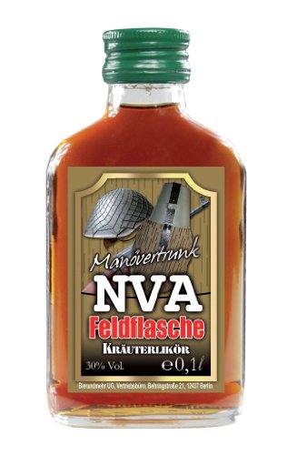 NVA Schiffchen mit NVA Feldflasche Panzerfett und EK-Frühstück Flachmann - 4