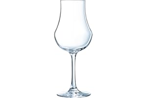 CHEF & SOMMELIER Chef&Sommelier - Collection Open'Up Spirit - 6 verres à pied spiriteux AMBIENT en Cristallin - Verres a Spiritueux Modernes et Élégants - Résistance Hors Norme - Transparence Absolue - Verres de 16 cl