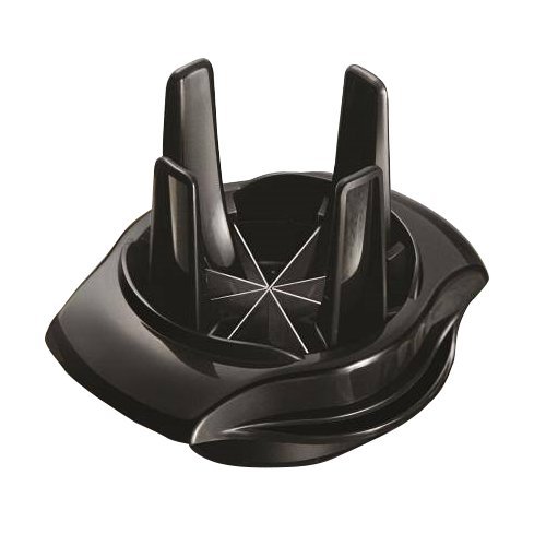 Ibili Easycook Zitronenschneider, Zitronenteiler, Limettenschneider, Limettenteiler, in schwarz