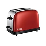 Russell Hobbs Colour 2-Slice Toaster 18951 - Red (Kitchen &amp; Home)