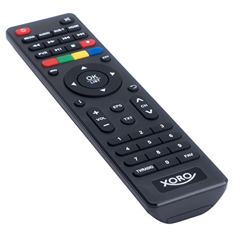 Xoro HRT 8730 KIT Full HD HEVC DVB-T/T2 Receiver (H.265, HDTV, HDMI mit Kabel, kartenloses Irdeto-Zugangssystem für Freenet TV, Mediaplayer, PVR Ready, USB 2.0, 12V, Antenne) schwarz - 3