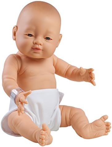 The Doll Factory The Doll Factory08.63315 Preemie Laplander Girl Doll with Diaper