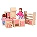 Arshiner Happy Family 6 Dolls and House Furniture Livingroom Set