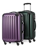 Hauptstadtkoffer, Valise Mixte, Waldgrün-Aubergine (Multicolore) - 58942102