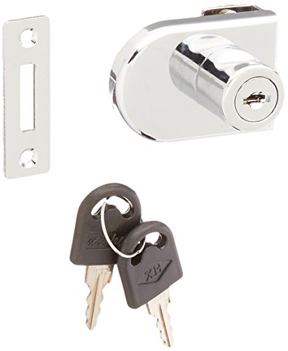 Preisvergleich Produktbild Vitrine Vitrine Glas Tür Lock Ersatz w 2 Schlüssel