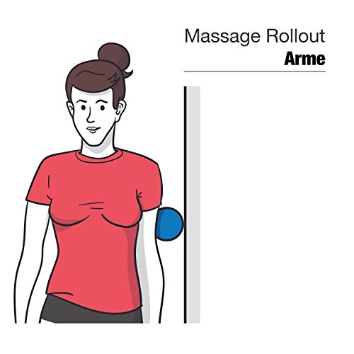 Massageball-Set – Duoball Faszienrolle und Faszienball inkl. Start-Guide – für wirkungsvolle Selbstmassage, Faszientraining und punktuelle Schmerzbehandlung – 8 cm – von enducore - 5