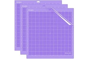 REALIKE Agarre Fuerte Bases de Corte 3 uds 12X12” de Adherencia Recambio de alfombrilla de corte para Cricut Explore Air2/One Machine Maker Machine and Expression1.