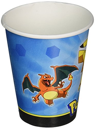 Amscan Pappbecher mit Pokémon-Motiv,  266 ml, 581844 - 2