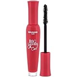 Bourjois Mascara Nero Volumizzante Big Lashes Oh Oui, Formula Colore Intenso per Ciglia Extra Volume, 01 Nero, 7,5 ml