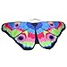 Produktbild Dorical Schmetterling Schal Mädchen/Frauen Karneval Kostüm Schmetterlingsflügel feenhafte Nymphe Pixie Halloween Cosplay Kinder Schmetterlingsf Cosplay Butterfly Wings Flügel Faschingskostüme