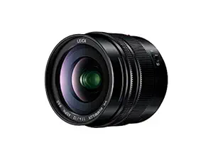 Panasonic LUMIX G Leica DG SUMMILUX Lens, 12mm, F1.4 ASPH, Wide Angle, Professional Mirrorless Micro Four Thirds, H-X012 (USA Black)