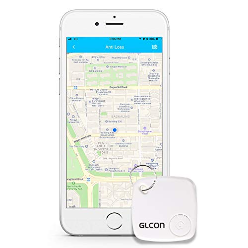 Bluetooth Key Finder - Key Locator Tracker Device with App Control for iPhone, Slim Wallet Bag Luggage Tracker