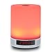 Produktbild Anokay Alles In Einem Tragbarer Drahtloser Bluetooth Lautsprecher und LED Stimmungslicht Farbewechsel / Lichtwecker / Schlummerlicht / TF Karte Unterstützt / Freisprechen für Smartphone