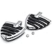 Rider Rear Passenger Footrests Foot Pegs Motor Foot Rests 2PCS Fit For Kawasaki Vulcan 1600 Classic 2003 2004 2005 2006 2007 2008