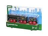 Brio 33697 - Schwarzer Kugelblitz mit Kohlenanhnger - 