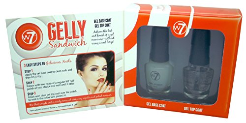 W7 Gelly Sandwich Gel Base and Top Coat