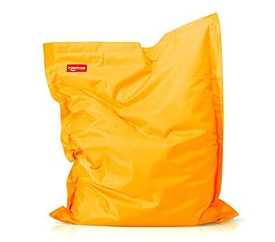 Roomox 6936-NYL17 Pouf Polyester Jaune 160 x 120 x 30 cm Taille XXL
