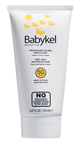 BAKEL Babykel Face and Body Sun Protection, Very High SPF50+ 150 ml