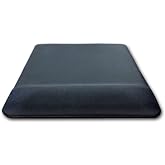 Lunatic Kare Siyah Bilek Destekli Mouse Pad Ergonomik Kaymaz Taban Oyun ve Ofis i&ccedil;in Fare Altlığı Suya Tere Dayanıklı Mouse P