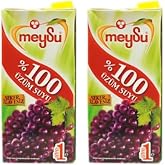 Meysu%100 &Uuml;z&uuml;m Suyu 1 Litre 2li paket