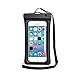 Produktbild PVC Versiegelte Telefon Bewegliche Schwimmen Wasser Beutel Fall Abdeckung, IPX8 Wasserdichter Beutel Packsack Outdoor Sports Versiegelter Handy Tasche für iPhone Samsung Huawei P20 Mate20 Pro - 2PCS