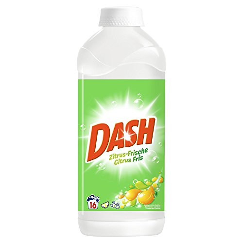 Preisvergleich Produktbild Dash Zitrusfrische Flüssigwaschmittel, 4er Pack (4 x 16 Waschladungen)