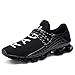 Produktbild New Men Shoes 2018 Human Race Unisex Lace-up Sneakers Men Sport Breathable Mesh Letter Shoes Size 37-48 Sneakers for Men XX-005 Black 10.5