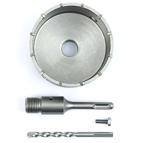 SDS PLUS Bohrkrone 100mm 12 Zähne Dosenbohrer Lochbohrer SDS Plus FT100SDS - 5