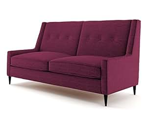Ives 2 Sitzer Sofa lila, Couch , Jugendsofa, couchgarnituren, lounge