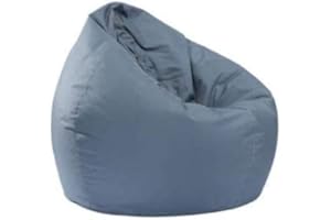 BriskyM Pouf per Bambini e Adulti, Imbottita, Impermeabile, per Interni ed Esterni Sedia da Gioco e Sedia da Giardino, Senza Imbottitura