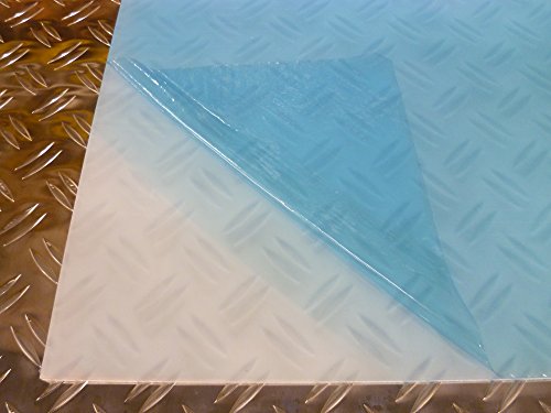 B&T Metall PMMA Acrylglas XT (Plexiglas ®) Opal Weiß glatt 4,0 mm stark Milchglas Lichtdurchlässigkeit 78% UV beständig beidseitig foliert im Zuschnitt - 2