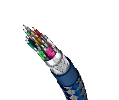 In-akustik Premium – High Speed HDMI Kabel mit Ethernet, HDMI 2.0, Blau/Silber, 3m - 2