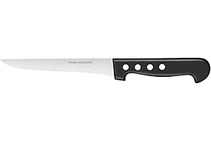 Pradel Excellence 211821 - Cuchillo para desoldar, acero inoxidable, mango negro, 31 cm