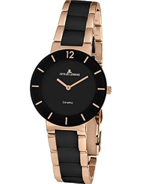 Jacques Lemans Unisex-Armbanduhr Analog Quarz Edelstahl 41-3C